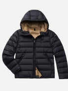 Blauer BLAUER PIUMINO CON CAPPUCCIO SERGIO - Nero / S - Giubbino