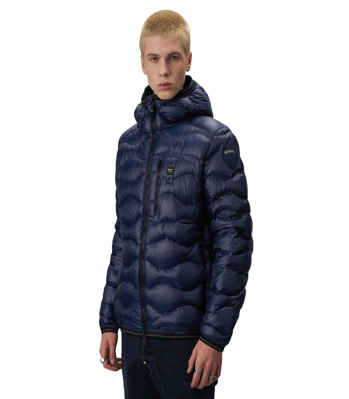 Blauer BLAUER PIUMINO LEGGERO AD ONDE TERENCE - Giubbino