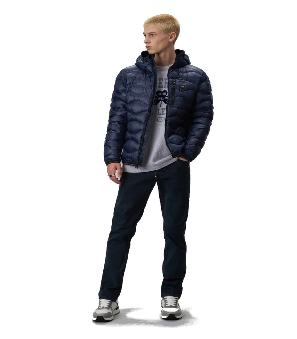 Blauer BLAUER PIUMINO LEGGERO AD ONDE TERENCE - Giubbino