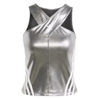 JM9261 - Canotta - adidas originals - Argento / XXS - Canotta