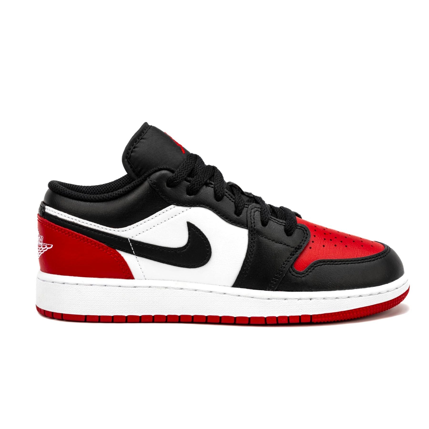 jordan Jordan 1 Low Bred Toe 2.0 (G - Rosso / 38.5 - Scarpe
