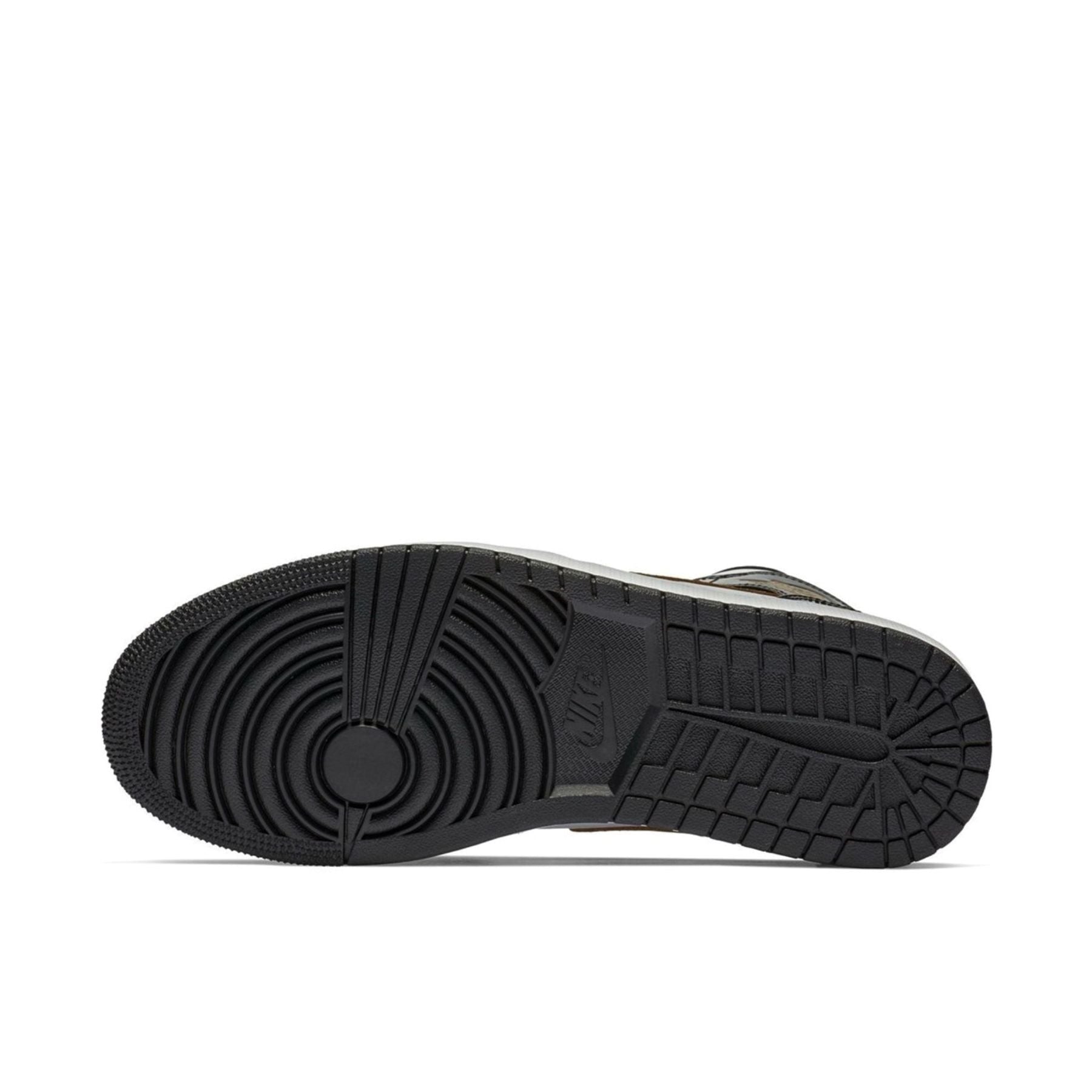 jordan Jordan 1 Mid Patent Black White Gold - Scarpe