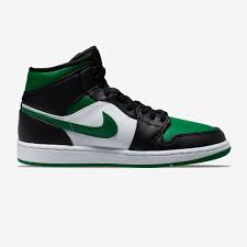 jordan AIR JORDAN 1 MID - Verde / 45 - Scarpe