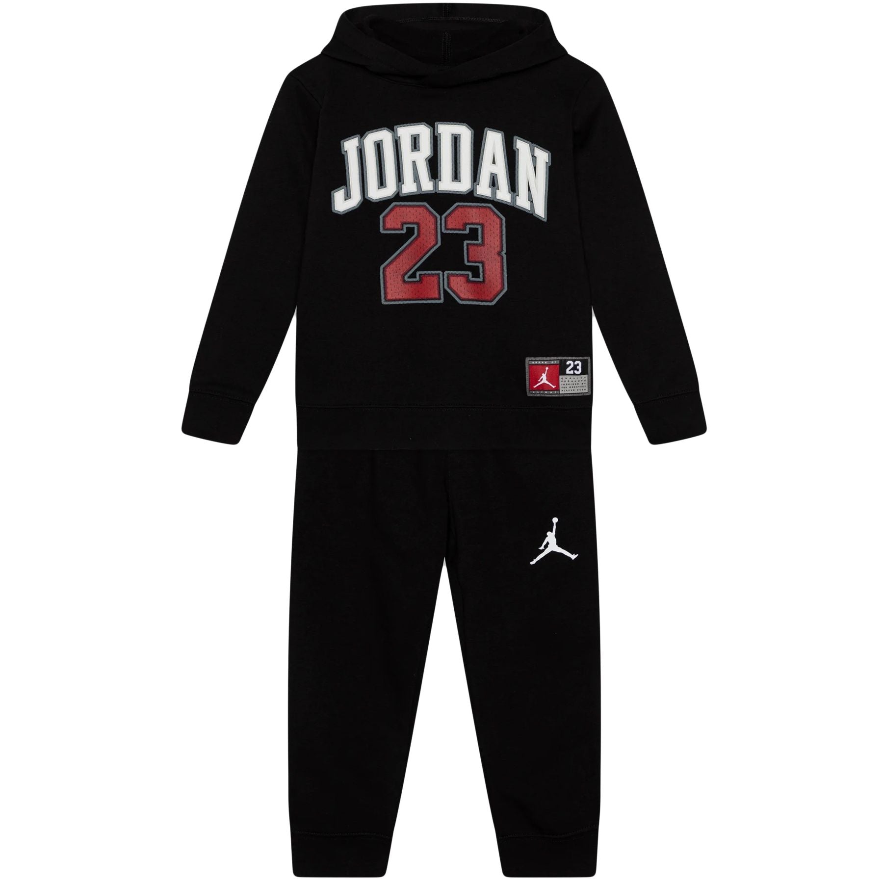 jordan JDN PULLOVER HOODIE SET - Nero / 24 mesi - Tute