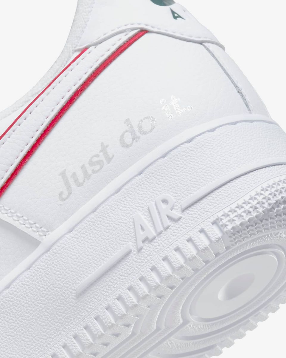 NIKE Nike Air Force 1 Just Do It Bianche - Scarpe