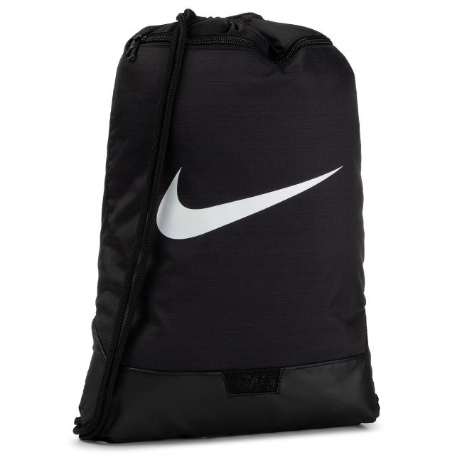 NIKE Brasilia Training Gym Sack - Nero / Taglia Unica - Zaini