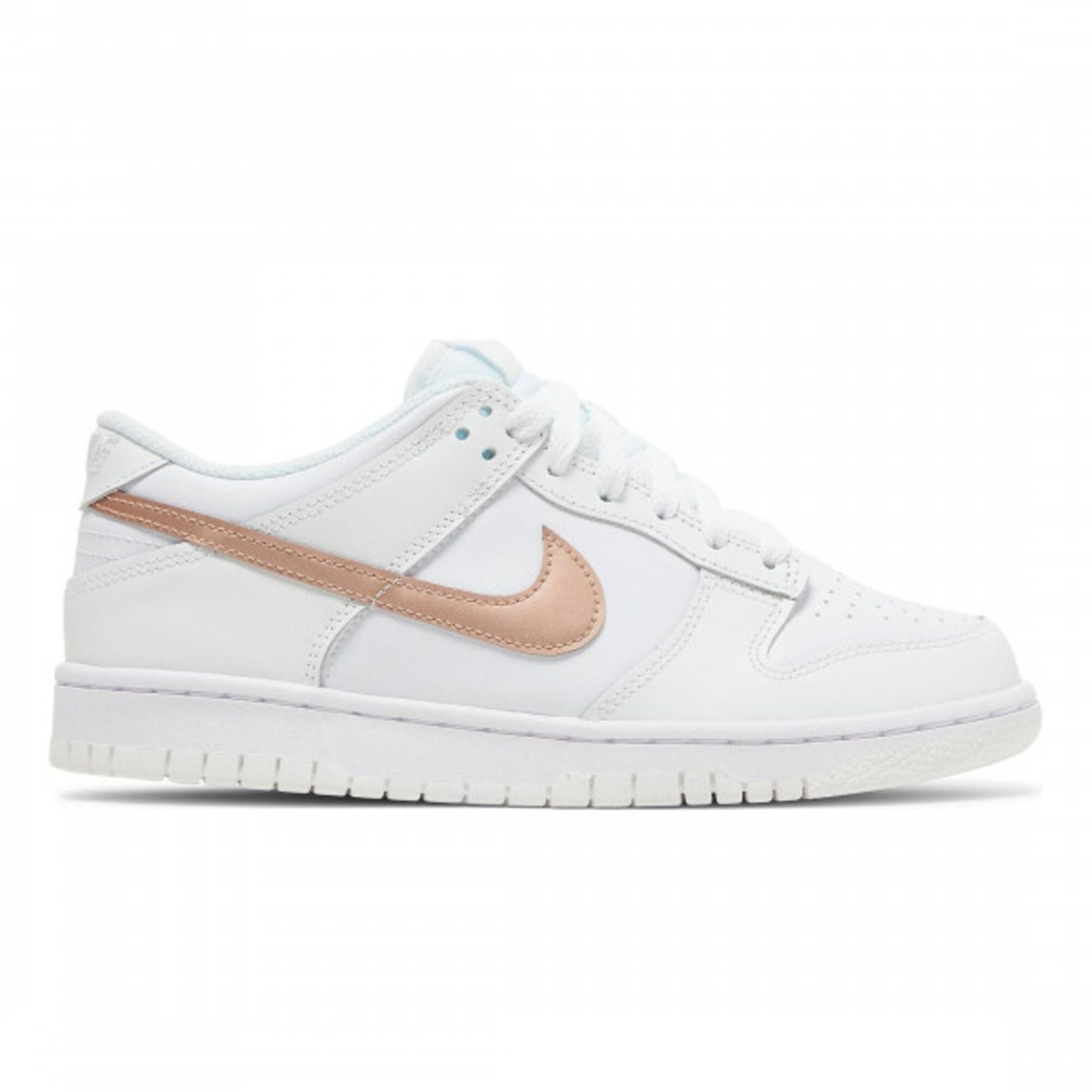 NIKE Nike Dunk Low (GS) - Bianco / 37.5 - Scarpe