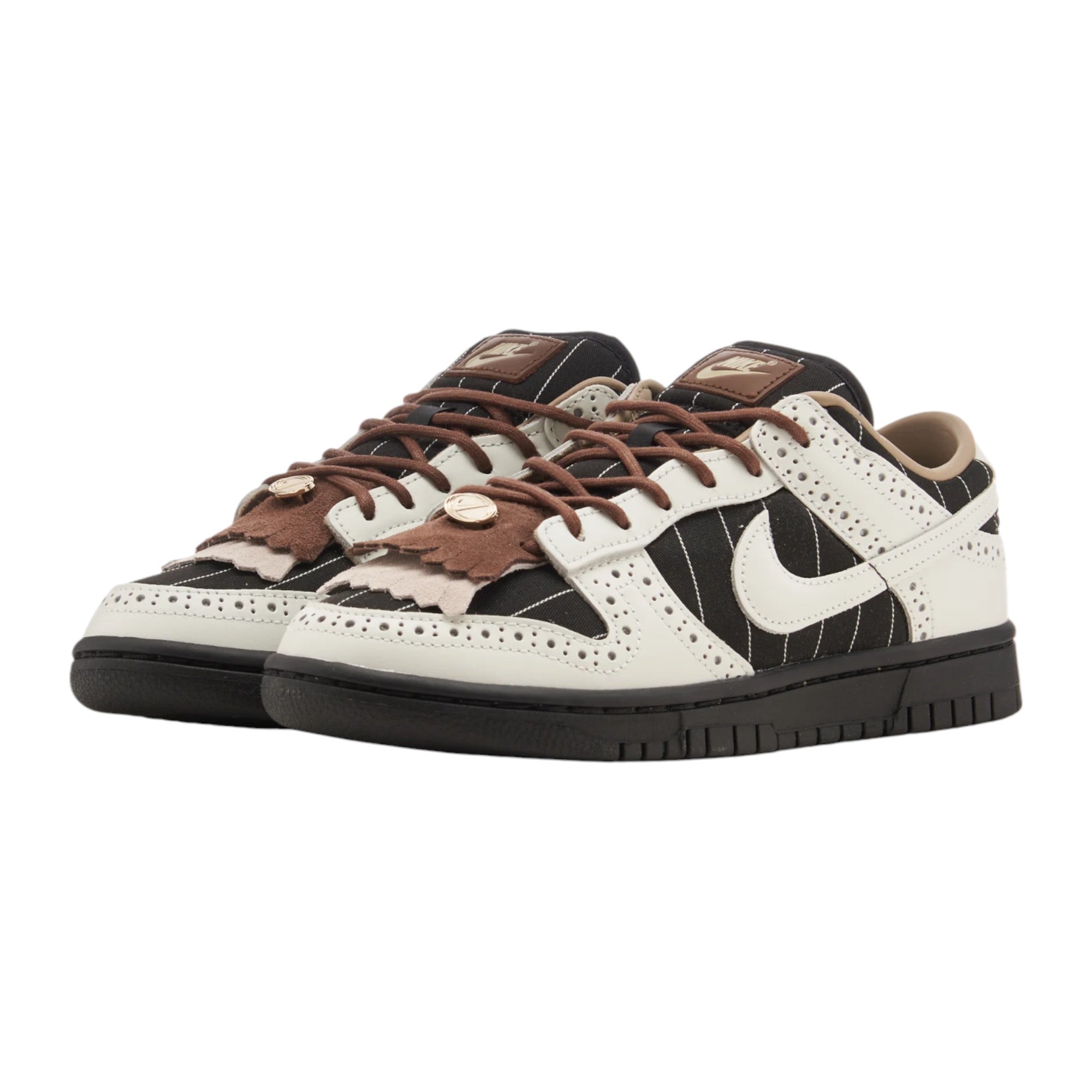 NIKE Dunk Low LX Brogue Pinstripe FV3642 010 - Scarpe