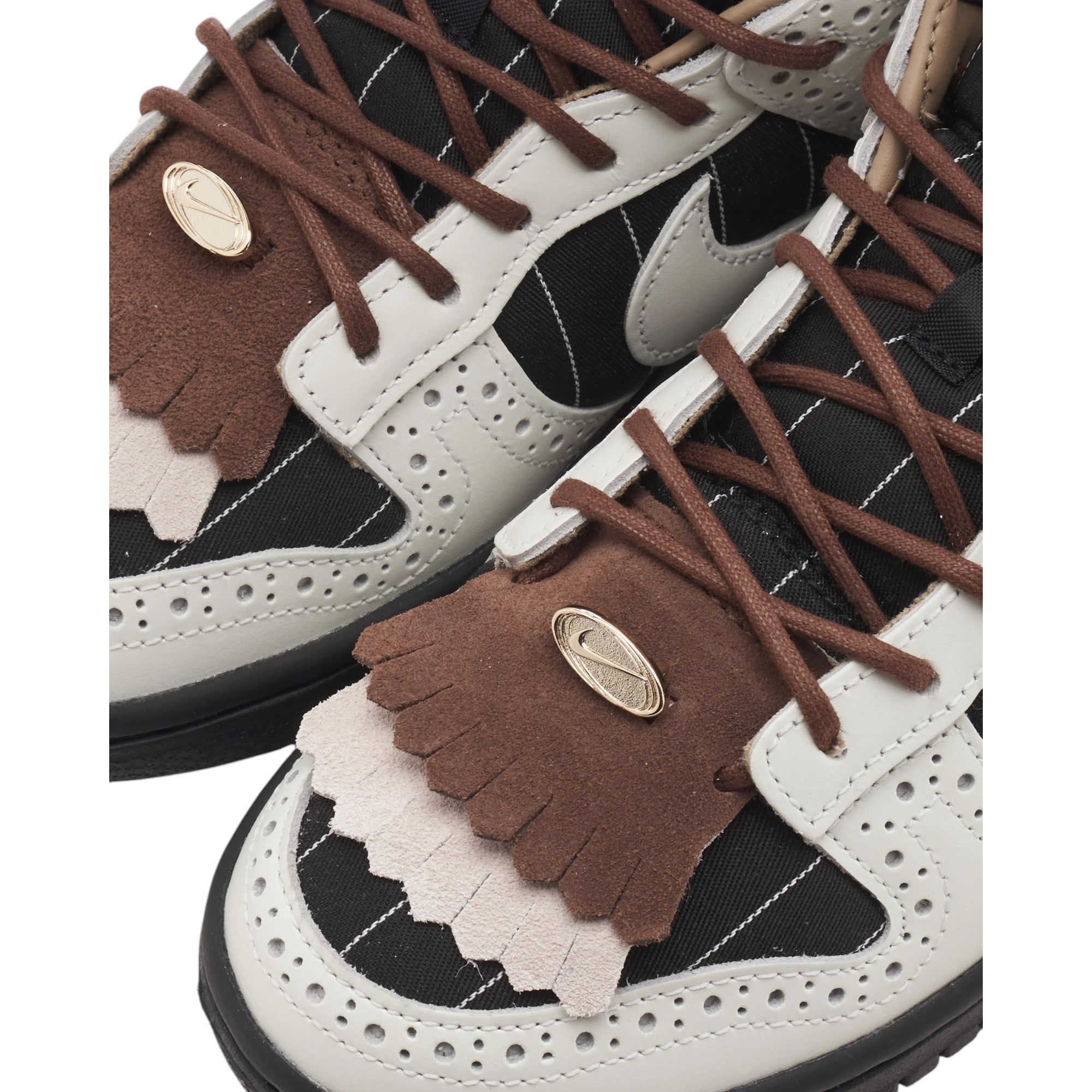 NIKE Dunk Low LX Brogue Pinstripe FV3642 010 - Scarpe