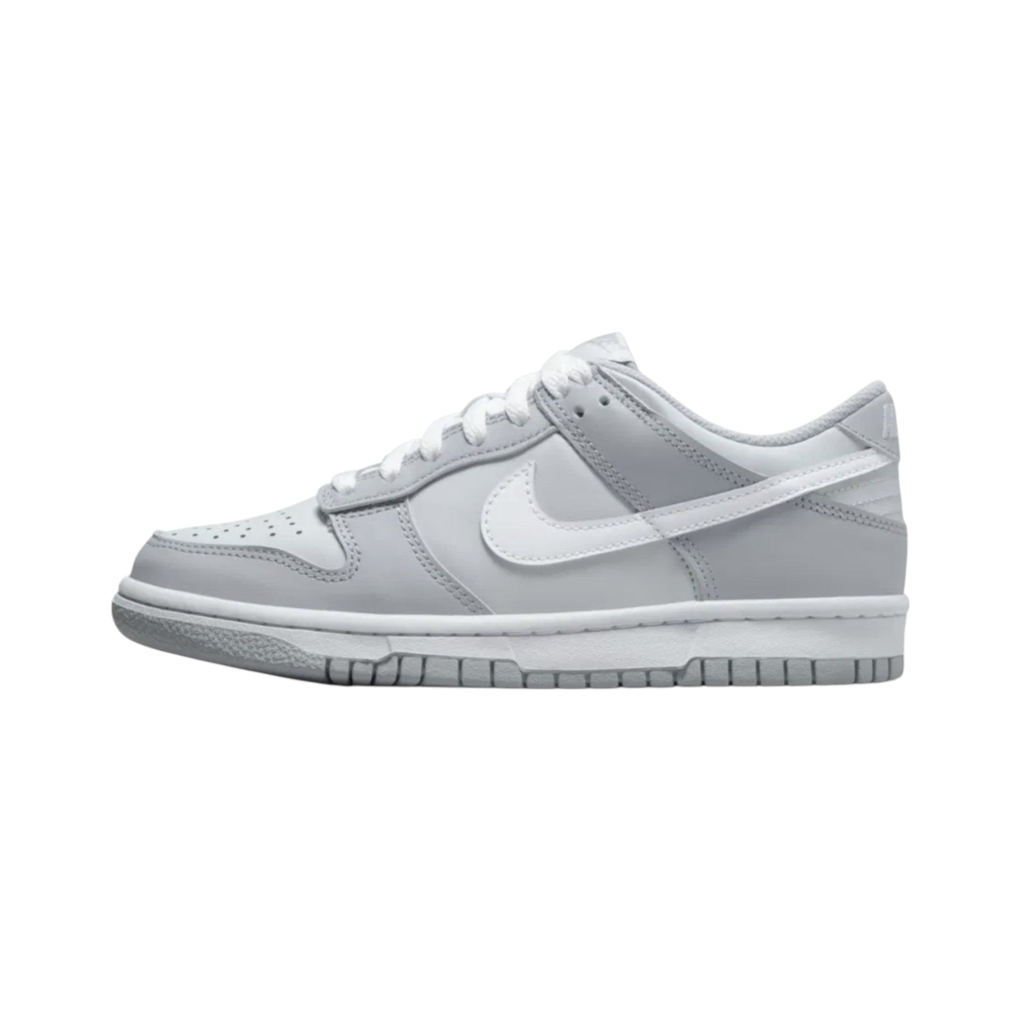 NIKE NIKE DUNK LOW RETRO (GS) - Grigio / 38.5 - Scarpe