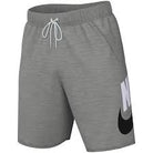 NIKE Nike Sportswear Club Graphic Shorts - Grigio / M - Pantaloni