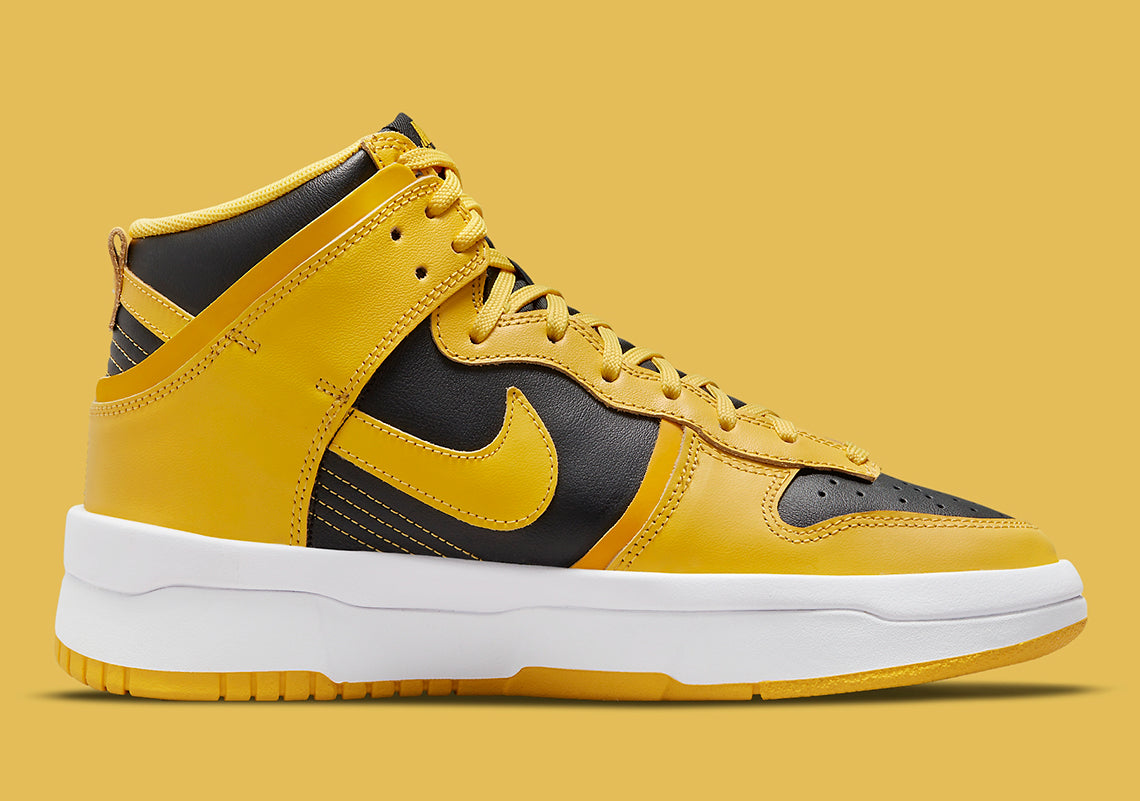 NIKE Womans Dunk High Up - Giallo / 39 - Scarpe