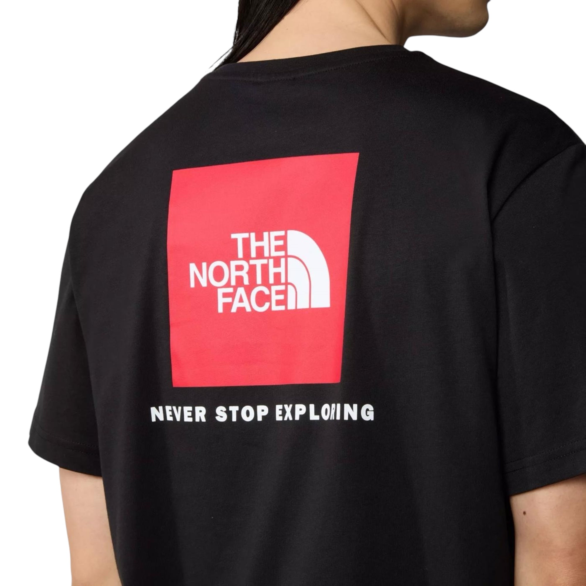 The North Face Axys Oversized S/S Tee Unisex black NF0A8C1RJK31 - T-shirt